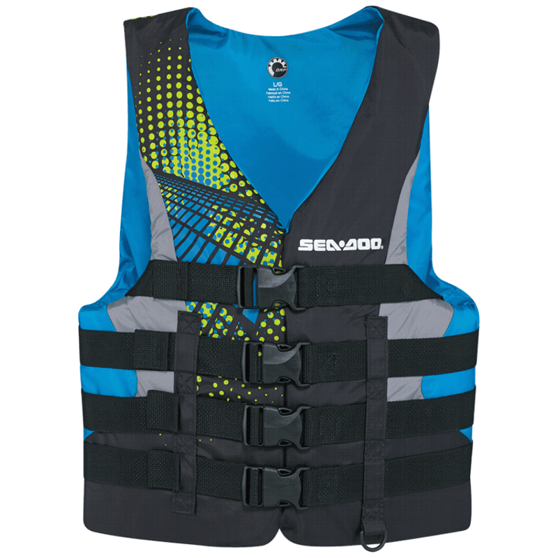 Sea Doo Motion Mens Nylon Life Jacket Seadoo Jet Ski Waterski Riding