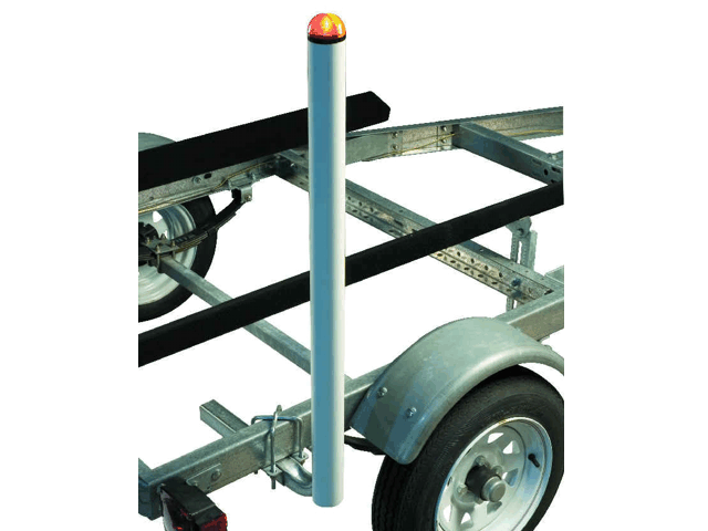 48" Boat Trailer Guides PVC Guide on Post Pole Kit Hardware Included 