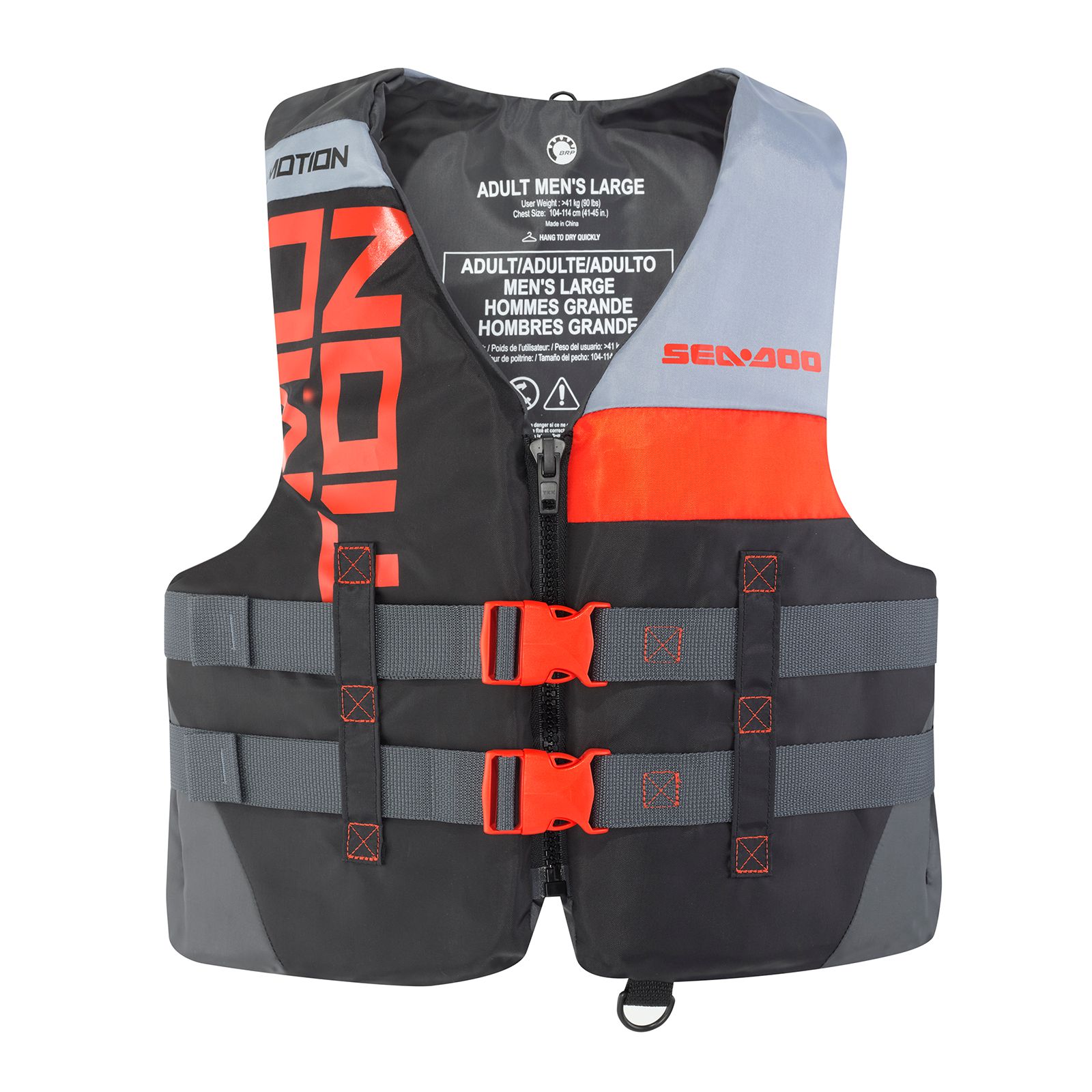 Sea Doo Motion Men s Women s PFD Safety Life Vest Ski Jacket