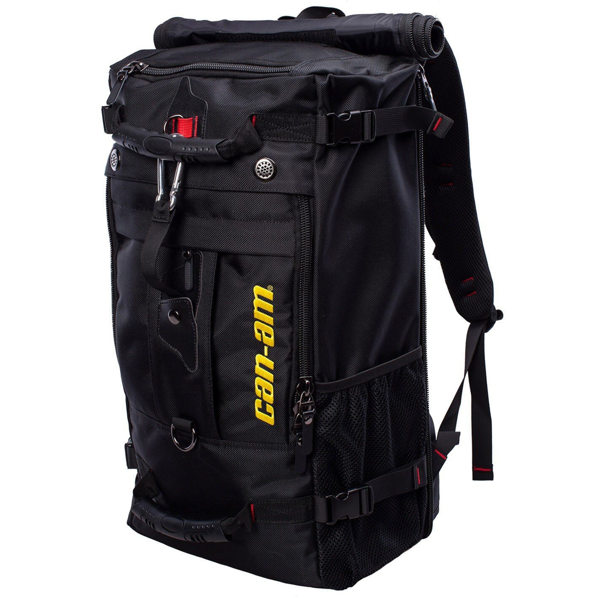 leather one strap backpack
