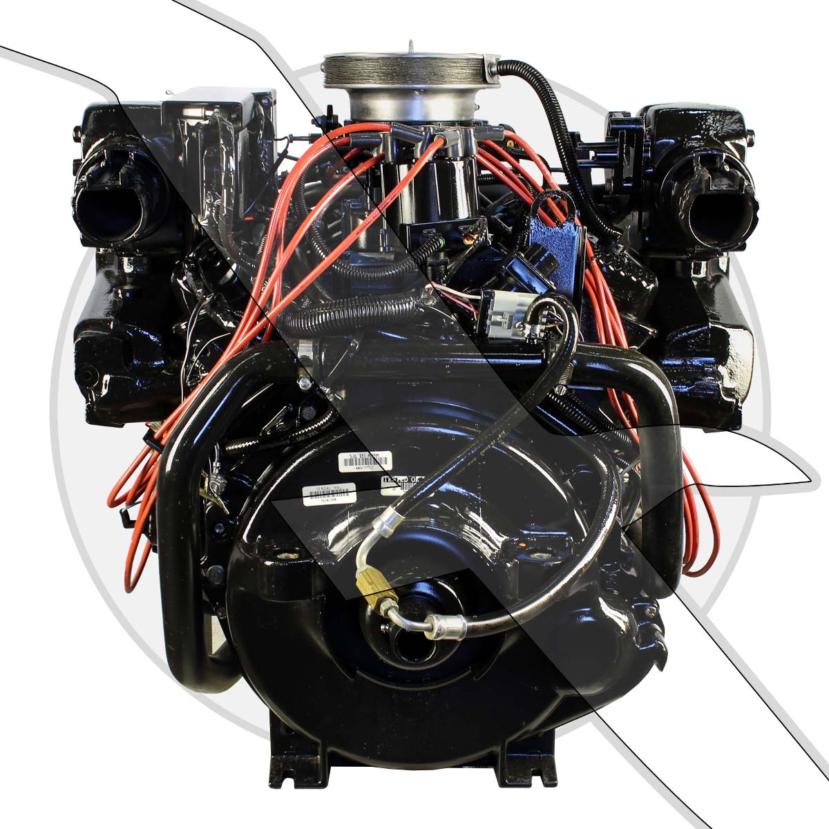 5.0L 305ci Mercruiser EFI TBI Bravo Marine Motor Engine Only 220hp 5.0