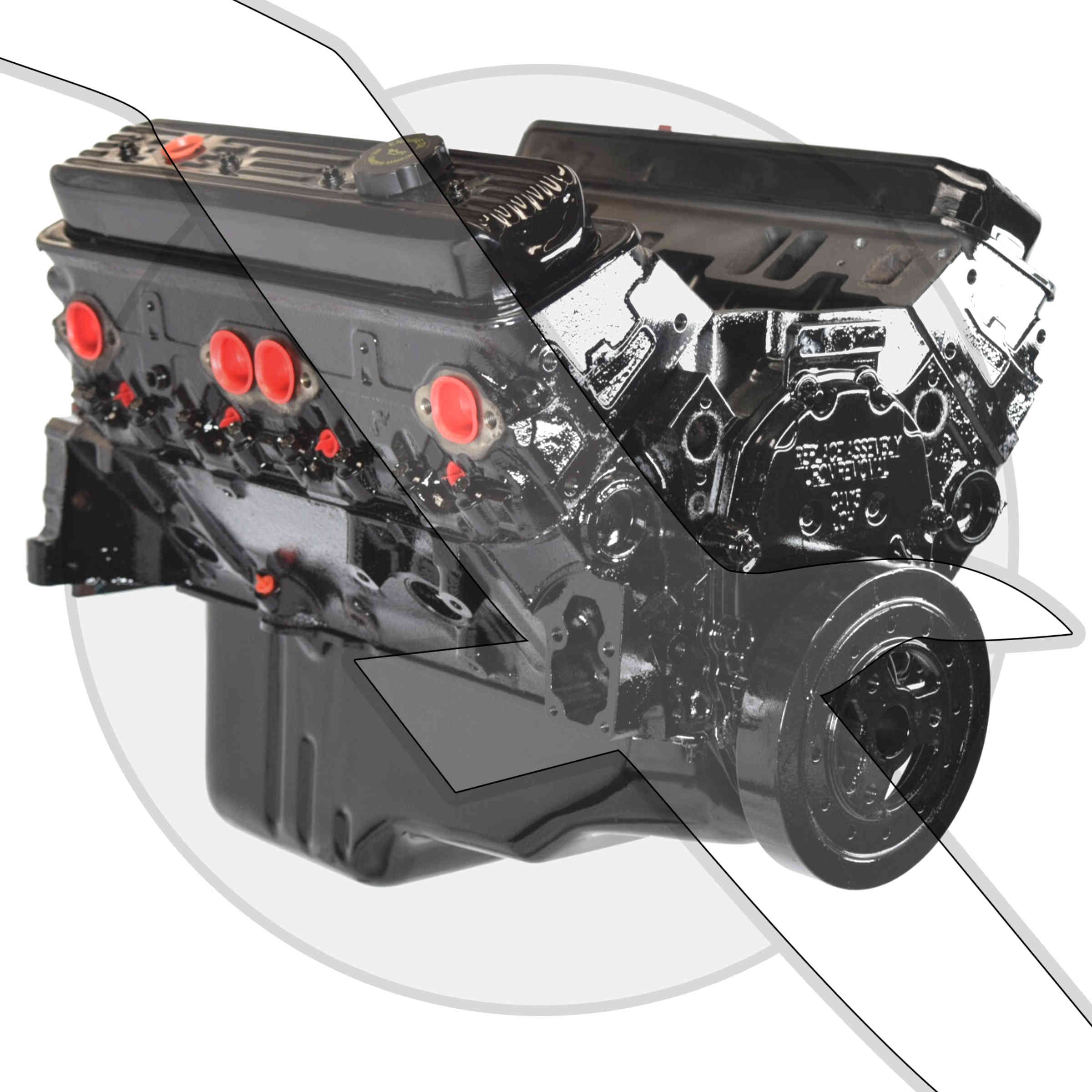 5.0L 305ci GM Vortec Long Block Engine Marine Motor 5.0 305ci | eBay