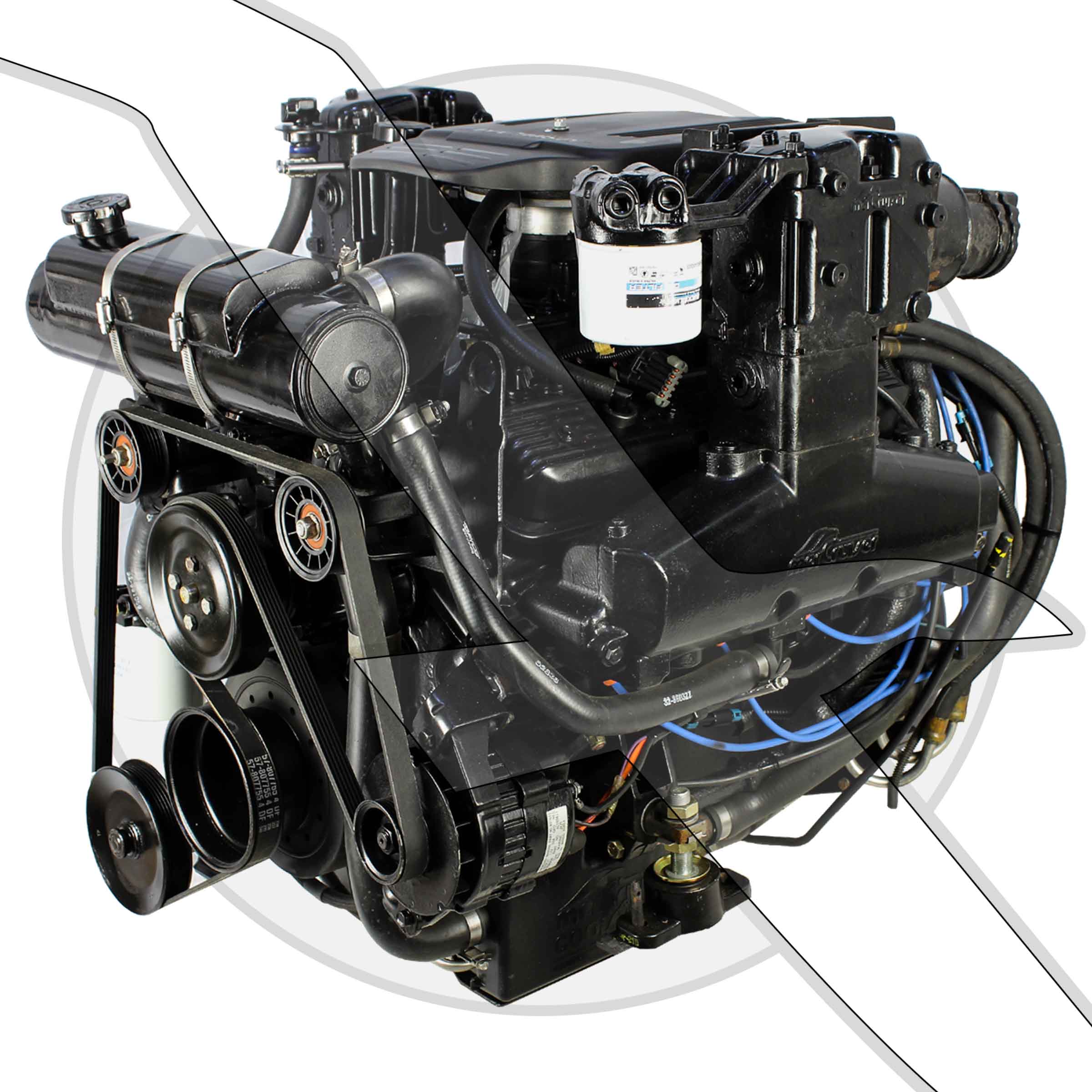 Mercruiser 350 Mag Mpi Engine