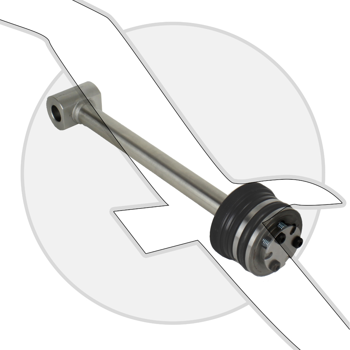 Shock Rod Kit 813427A4. This item for sale is brand new Mercury Marine  Manual Tilt ...