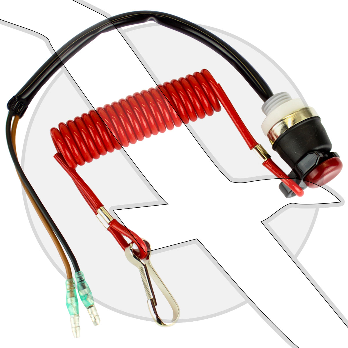 Mercury Marine Outboard Motor Safety Cutout Kill Switch 87823037A2 eBay