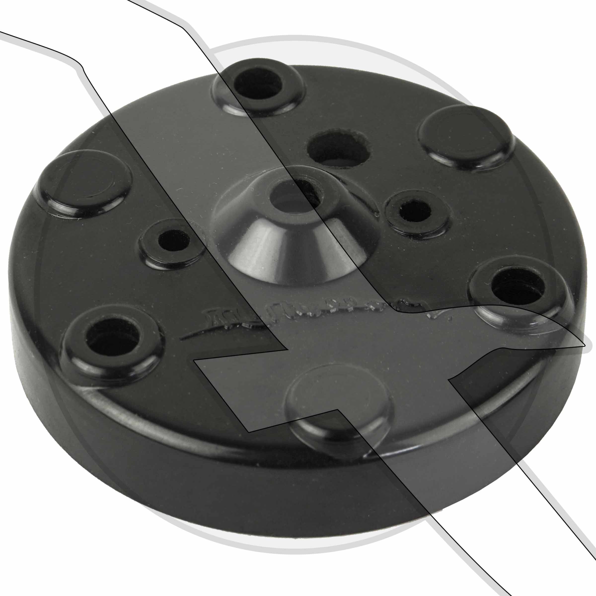 NEW FORCE CHRYSLER DISTRIBUTOR CAP AND SEAL 3 CYLINDER