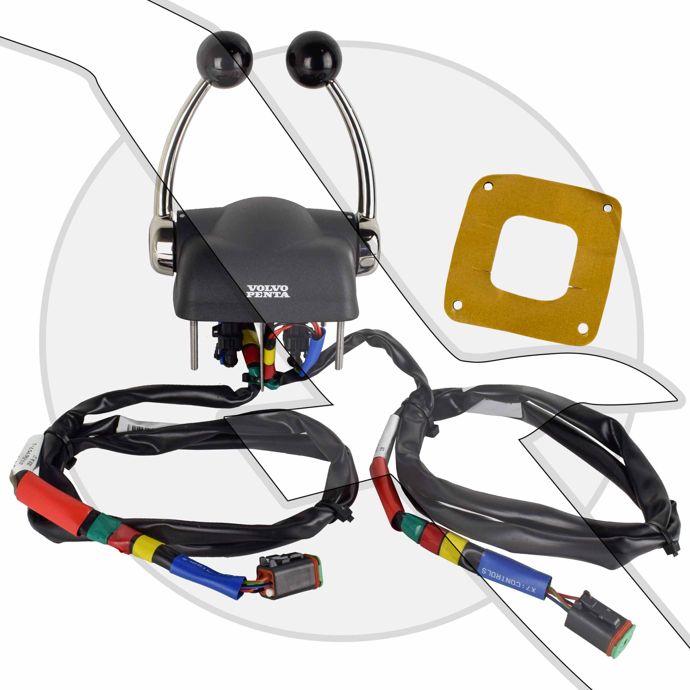 Volvo Penta Twin Engine EVC Electronic Control Box 21164029 3819900 eBay