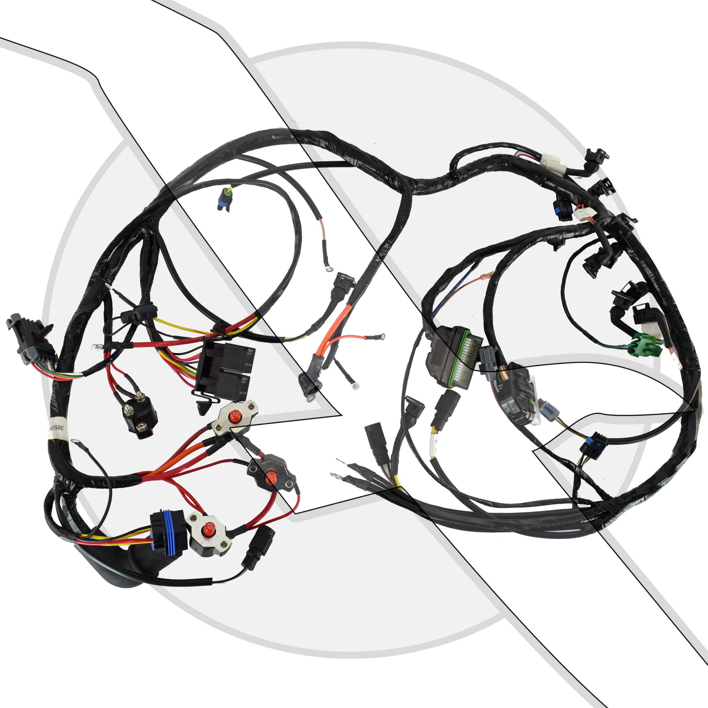 Volvo Penta 7.4L 454 8.2L 502 Complete Motor Engine Wiring Harness 3858300 | eBay | Volvo Engine Wiring Harness | | eBay