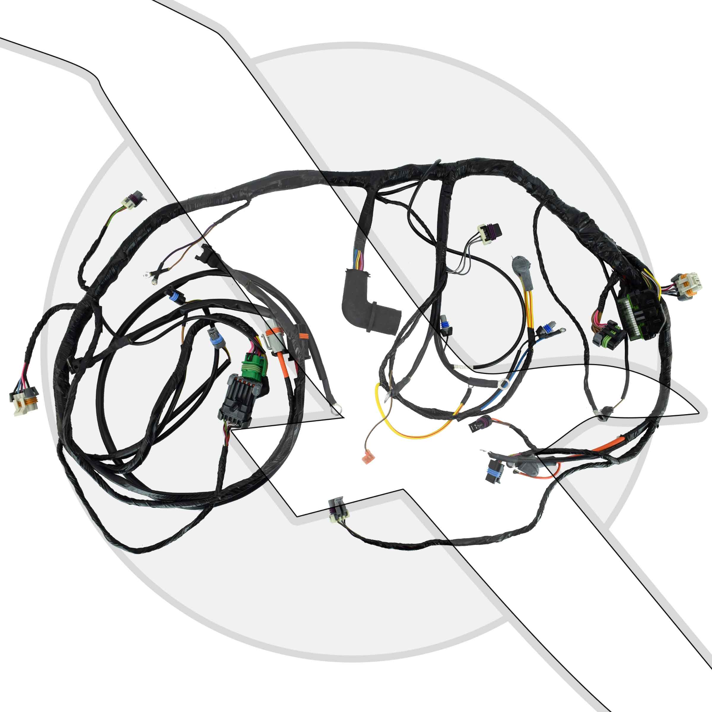 Volvo Penta 8.1 Gi GXi Motor Marine Engine Wiring Wire ... volvo penta wiring harness 