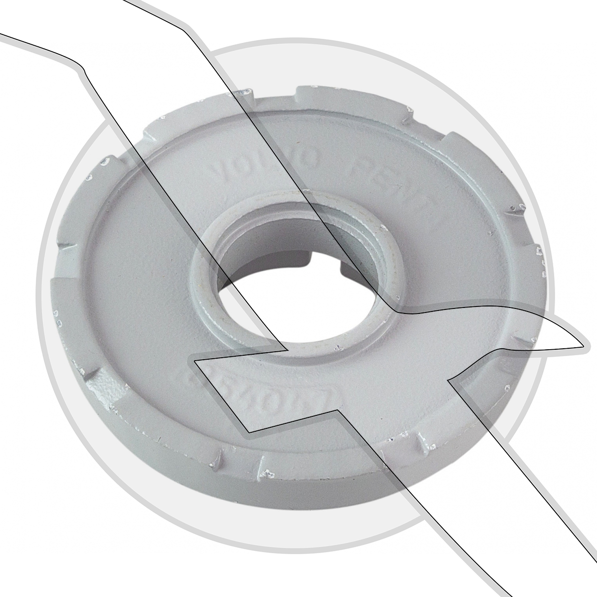 VOLVO PENTA SPACER WASHER p//n 854047