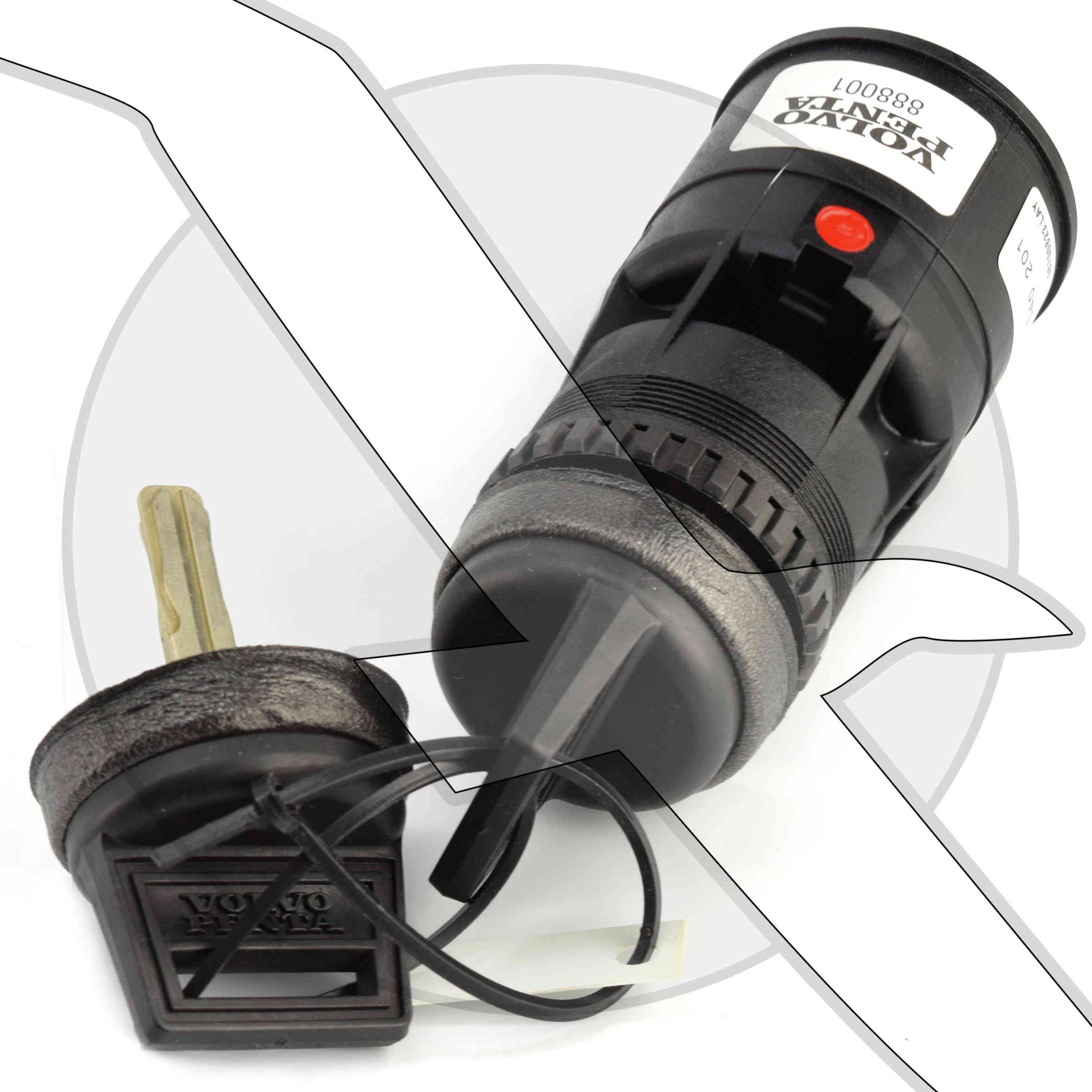 Volvo Penta Diesel Starter Ignition Switch with Key 888001