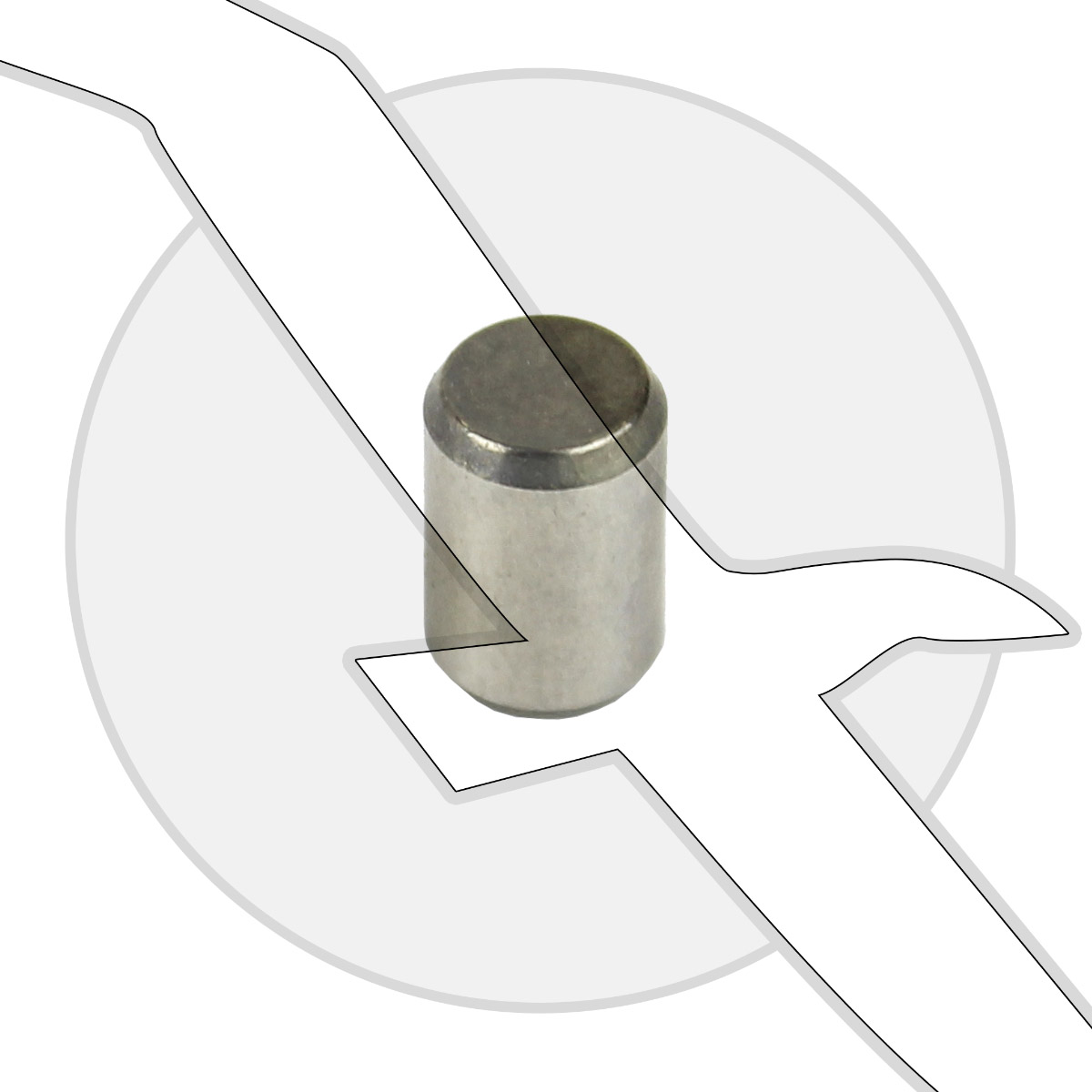 Yamaha 93608-12M05-00 Pin Dowel