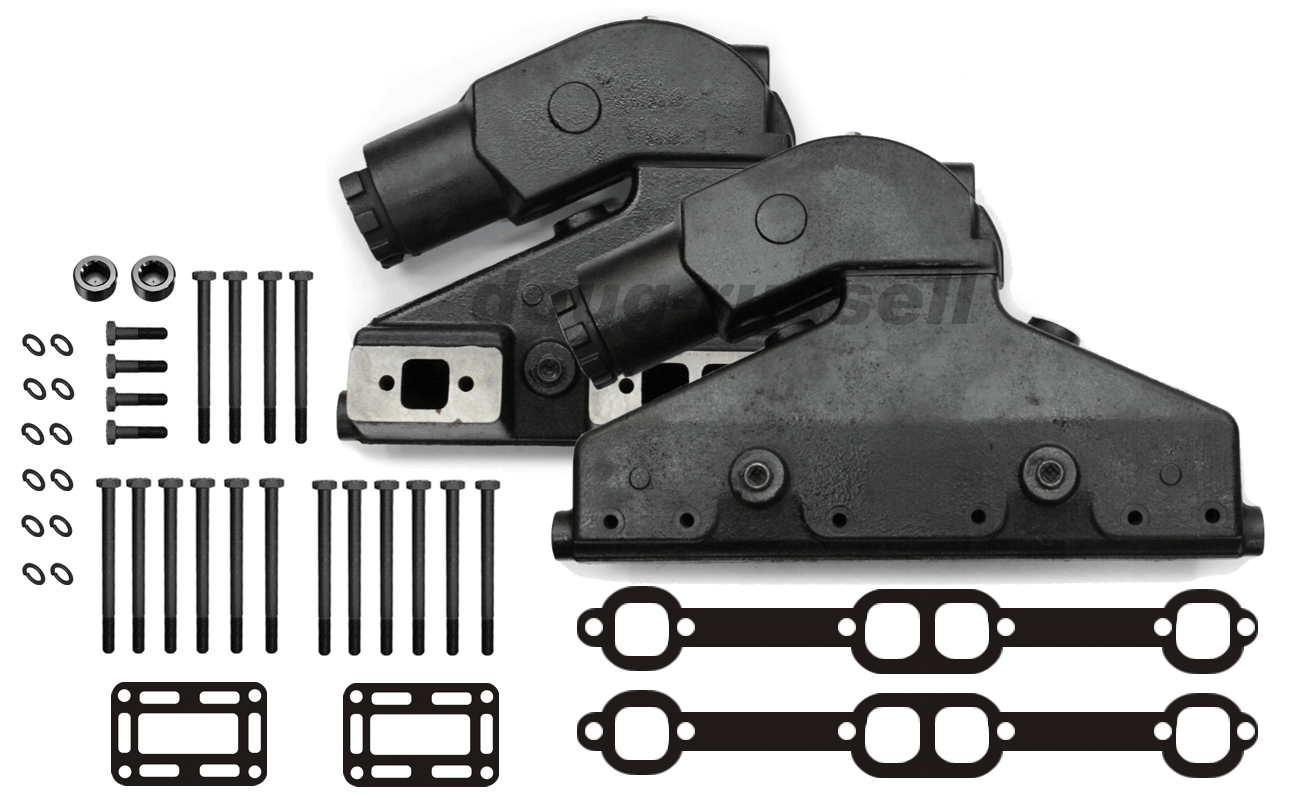 HGE Marine 305/350ci Volvo Penta Exhaust Manifold Kit