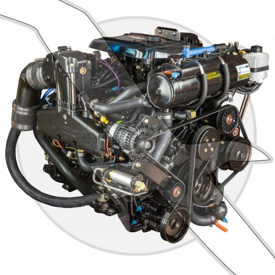 Mercruiser 383 mpi bravo fresh water cooling 350hp