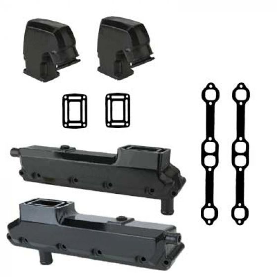 OMC Replacement 5.7L Exhaust Manifold Kit