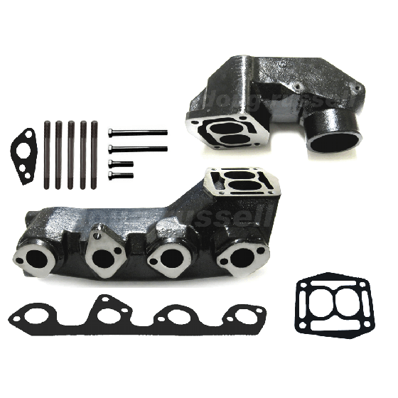HGE OMC Replacement 3.8L Exhaust Manifold Kit