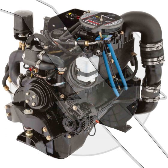 Mercruiser 3.0L Alpha TKS Complete Engine