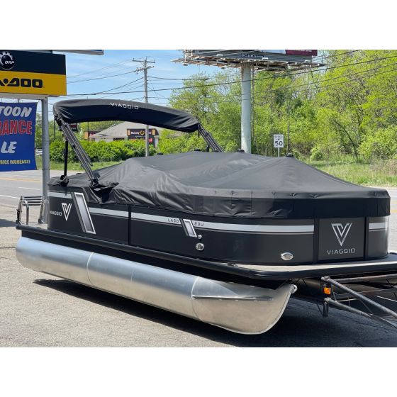 2023 Misty Harbor Viaggio L20U Pontoon Boat w/ Mercury 115 HP