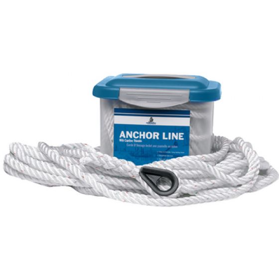 PRO-SET PREMIUM 3-STRAND TWISTED NYLON ANCHOR LINE 