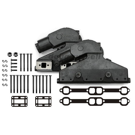 HGE OMC/Volvo Penta Replacement 5.0L/5.7L Exhaust Manifold Kit