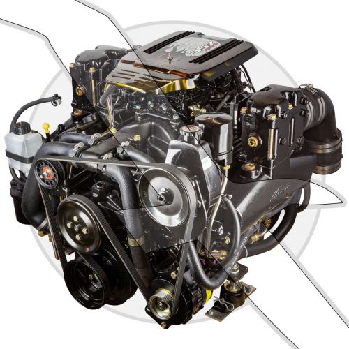 Mercruiser 357 Alpha 4V CPO Sterndrive Engine 275hp