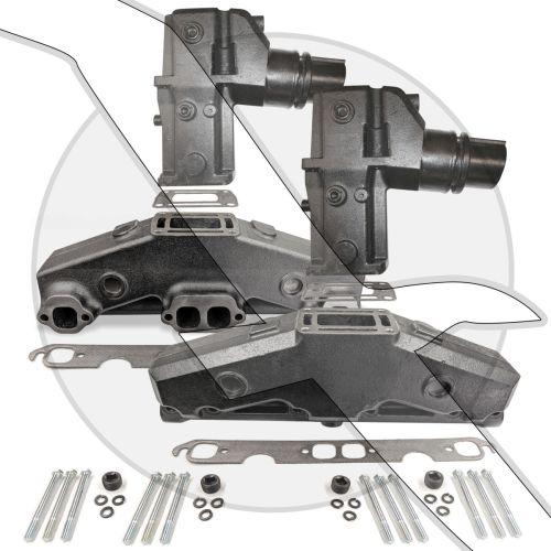 Volvo Penta Replacement 5.0L/5.7L Tall Exhaust Manifold Kit 
