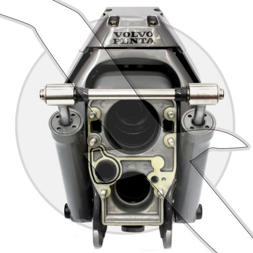 Volvo Penta SX-MHP Transom Assembly