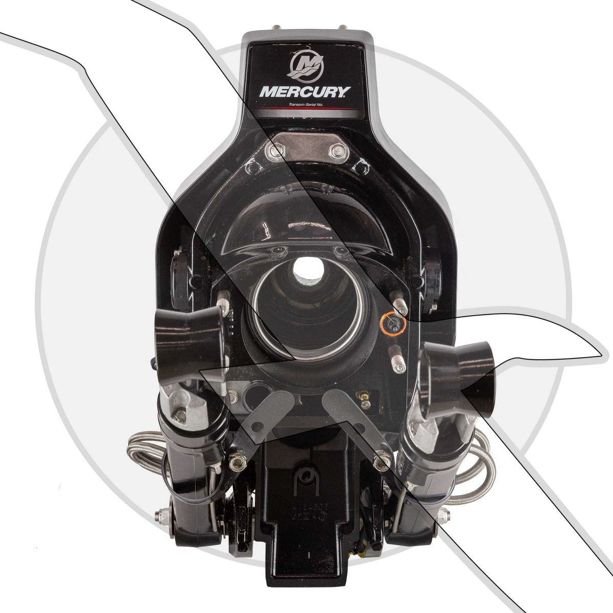 Mercruiser Bravo Transom Assembly