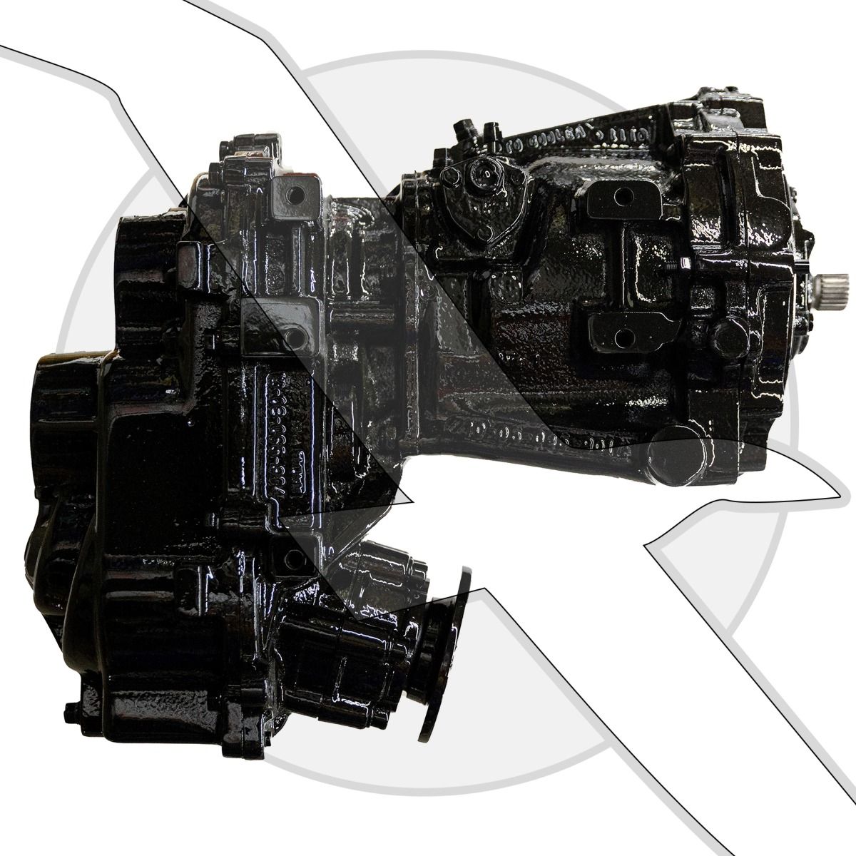 Rebuilt Warner 72C Inboard Marine VDrive Transmission 2.49 Gear Ratio