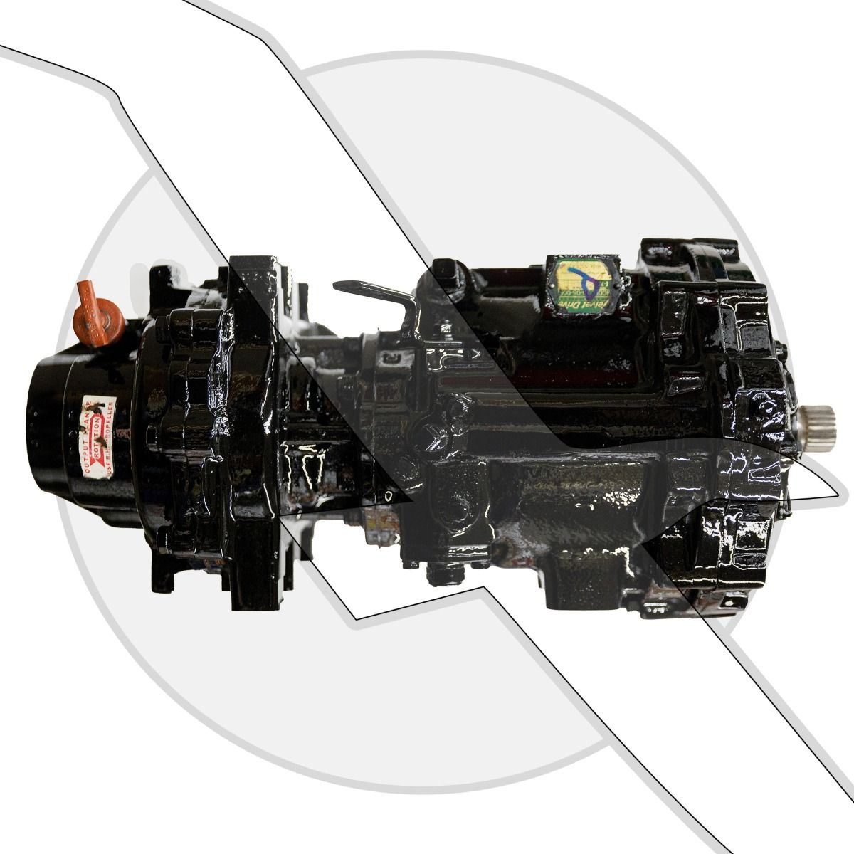 Rebuilt Warner 72C Inboard Marine VDrive Transmission 2.49 Gear Ratio