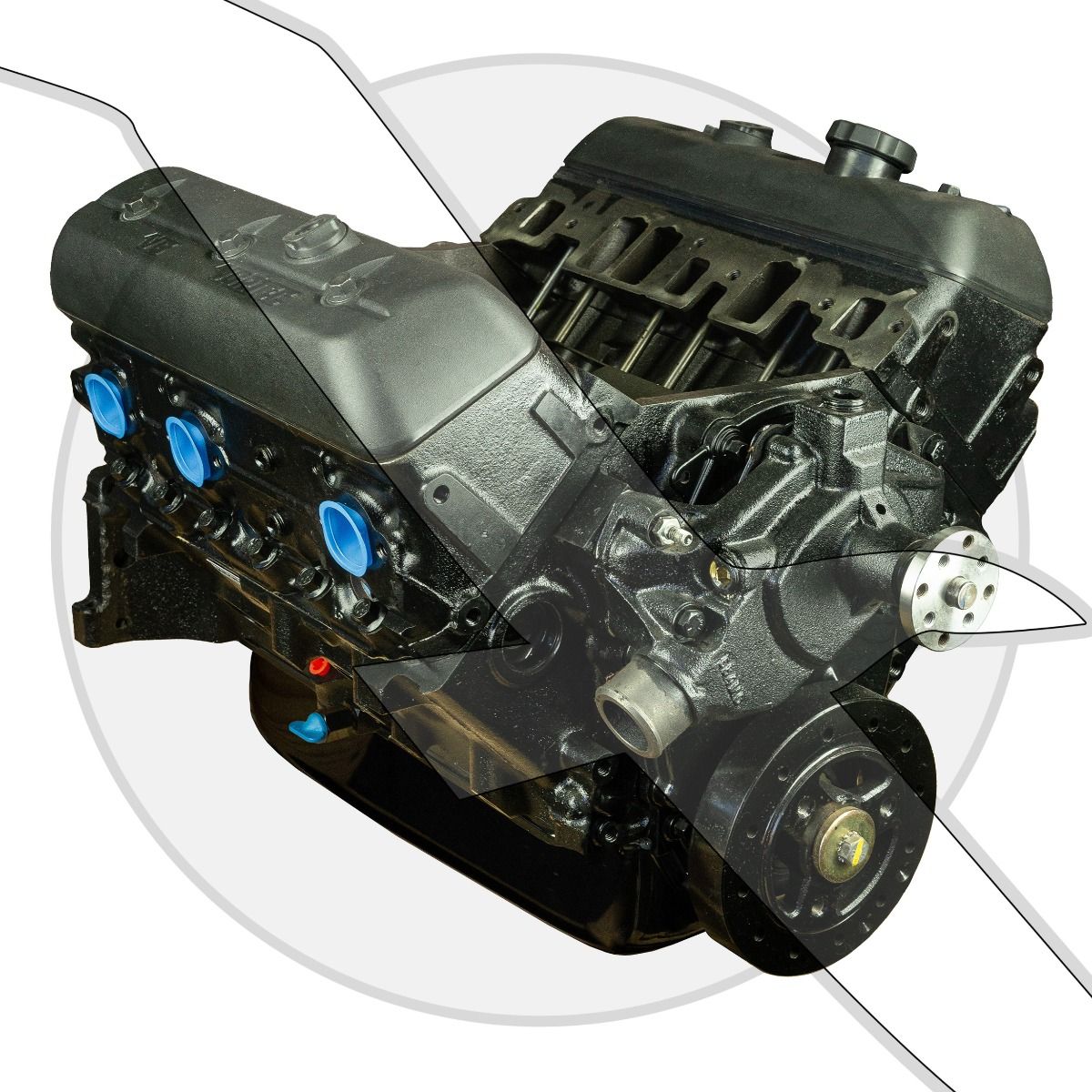 Mercruiser 4.3L V6 Longblock Assembly
