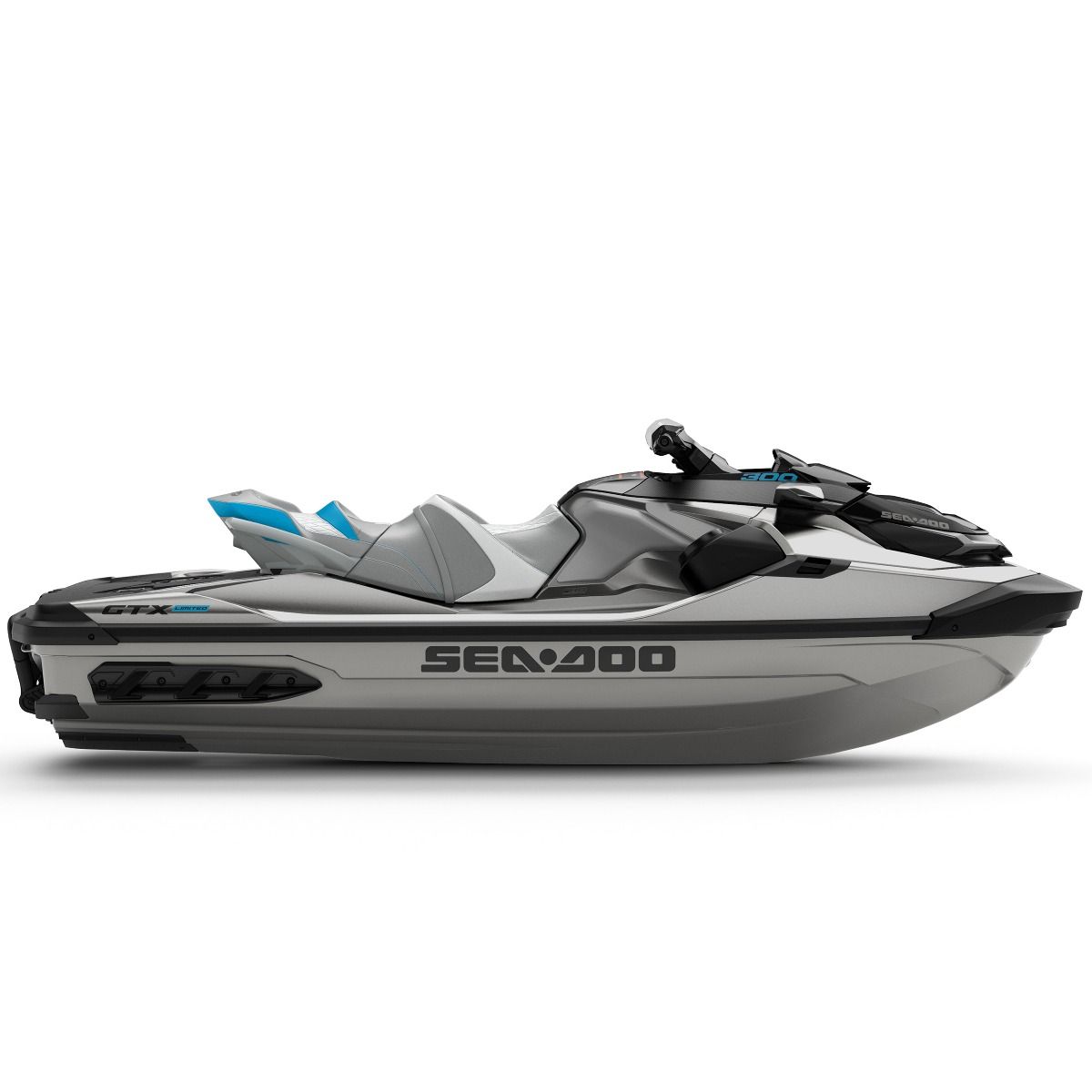 2021 Sea Doo GTX Limited Liquid Grey Metallic Beach Blue