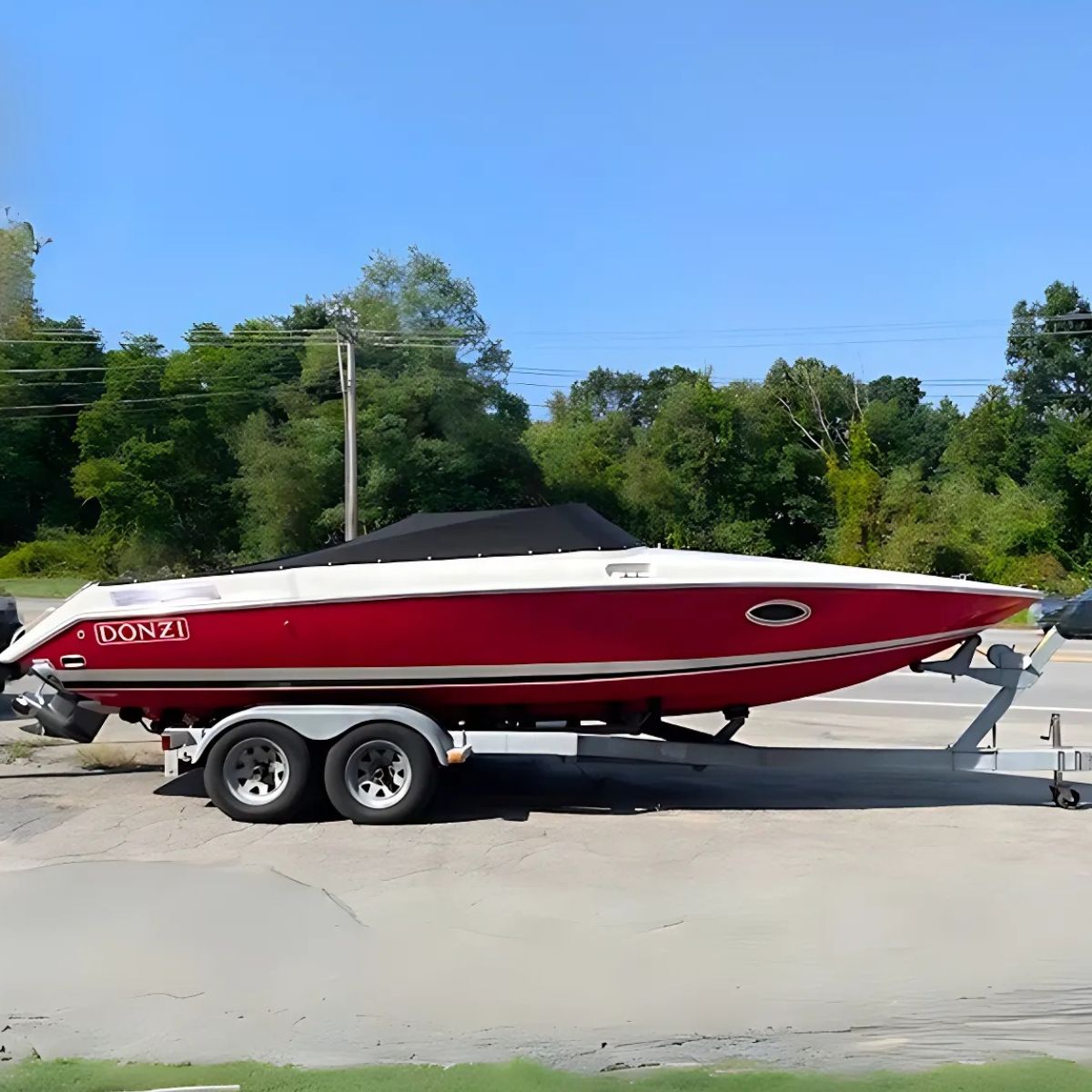 1988 Donzi Z-21 Classic Speedboat for Sale | 335HP OMC