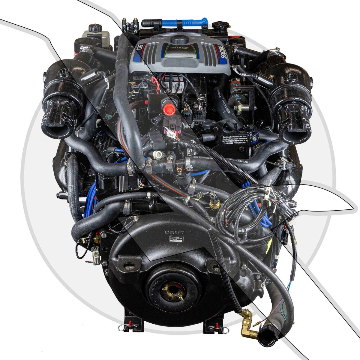 Mercruiser 5.0L MPI/DTS Seacore Bravo Complete Sterndrive Engine 260hp