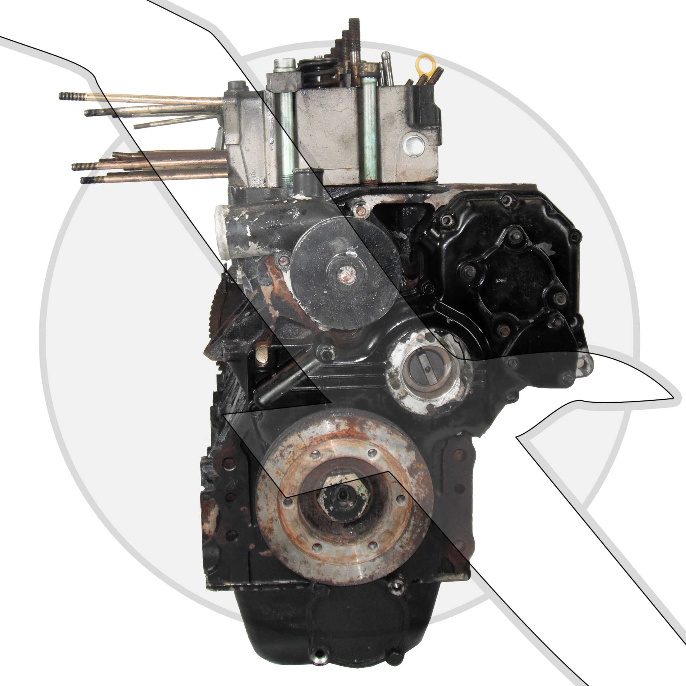 Mercruiser 4.2L 254ci VM Diesel Long Block Engine