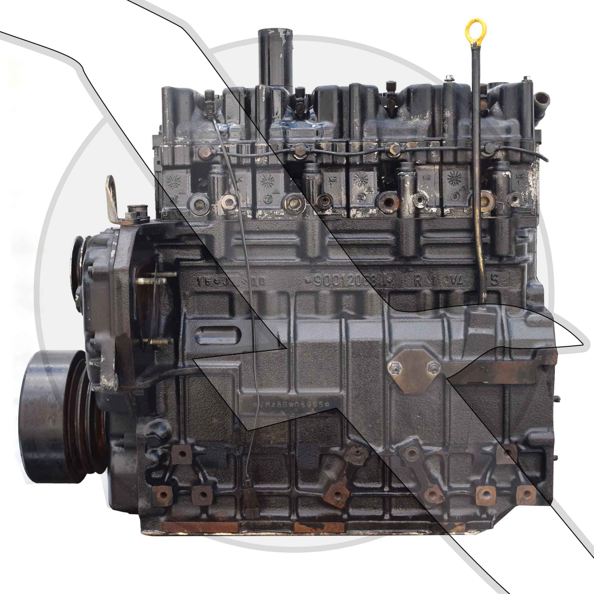 Mercruiser 2.8L 169ci DTronic Long Block VM Diesel Engine