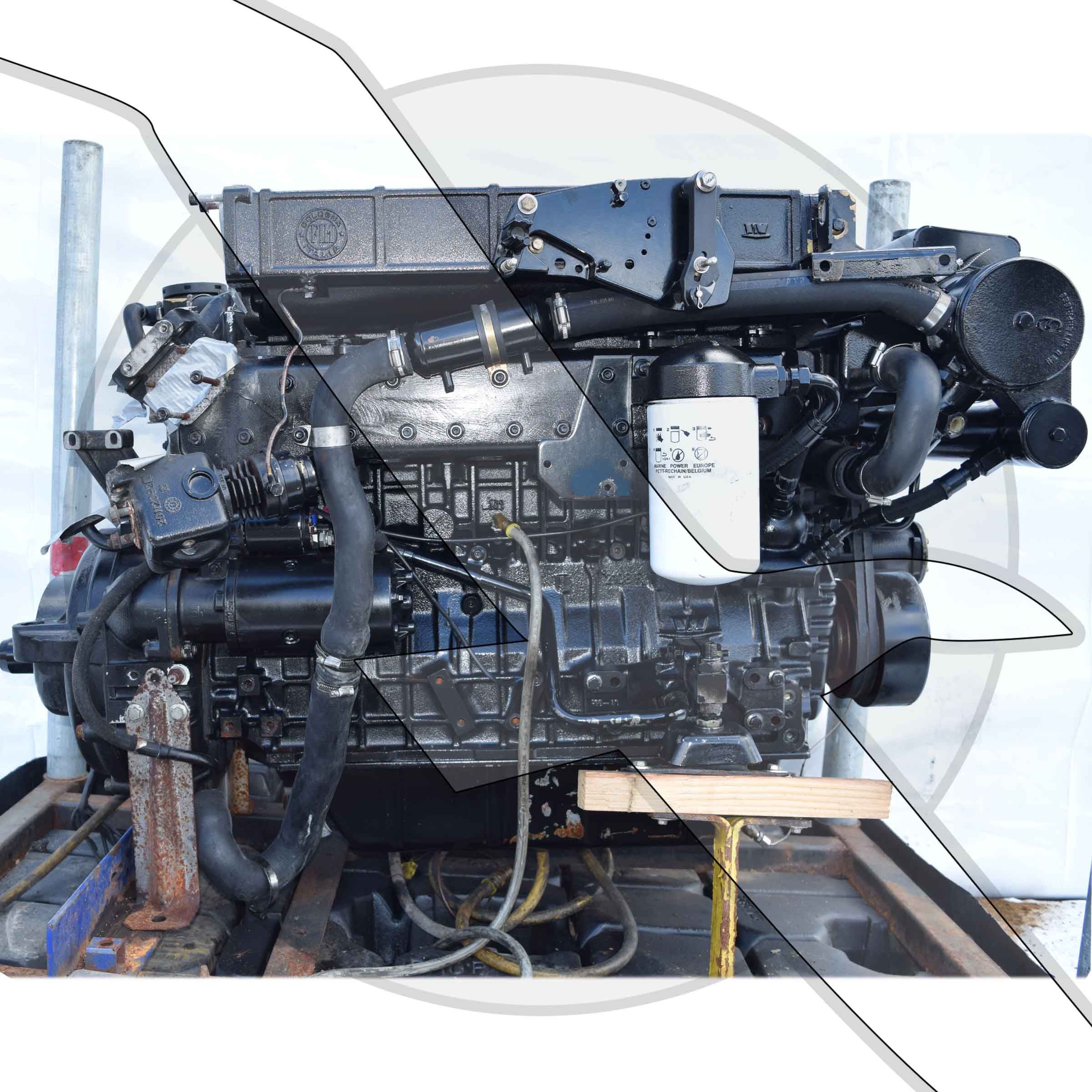 PRE Mercruiser 4.2L 254ci VM Diesel DTronic Sterndrive Engine 300hp